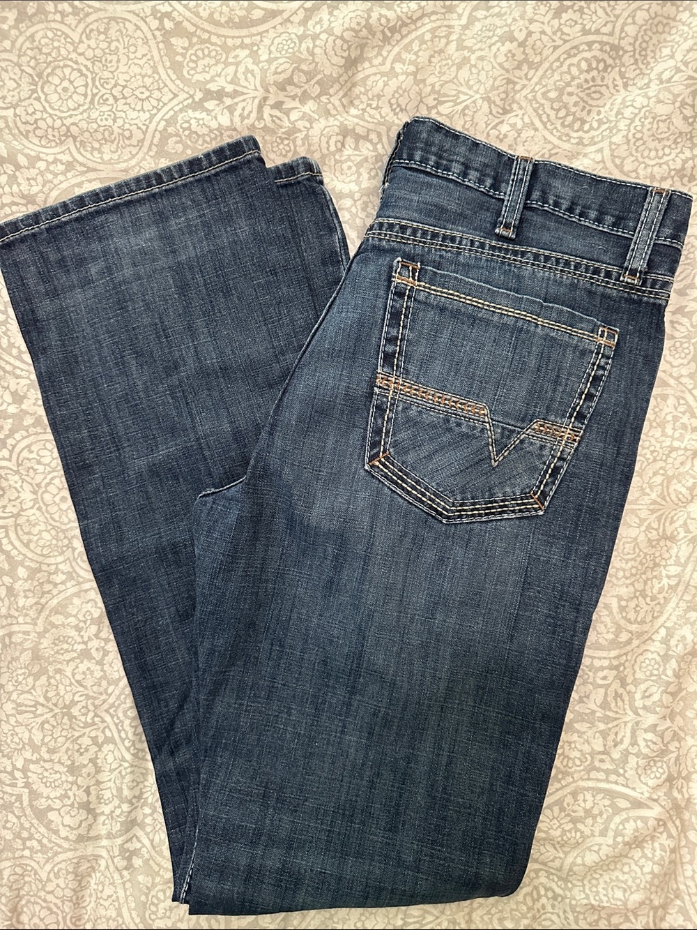 Cinch Men’s Ian Slim Fit Blue Denim